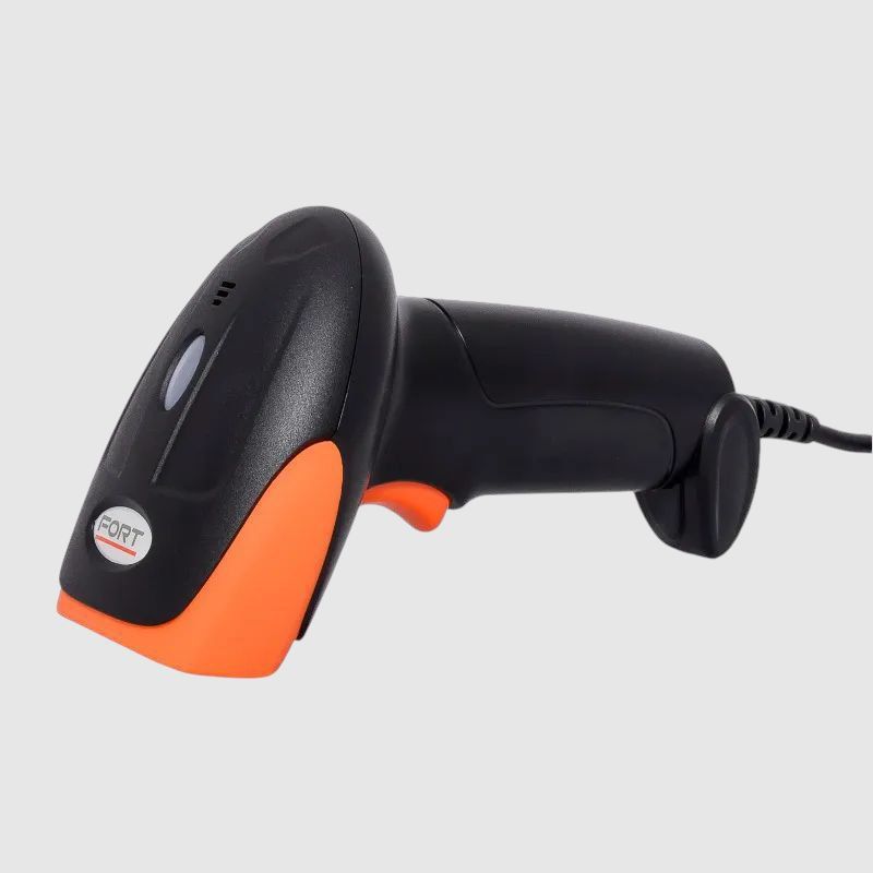 Сканер штрих-кода FORT FT-2020U, USB, черный