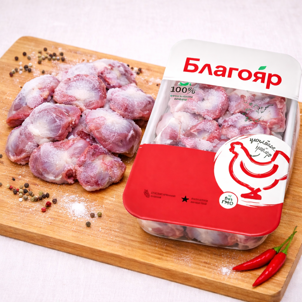 Желудки ЦБ на подложке Благояр 9кг