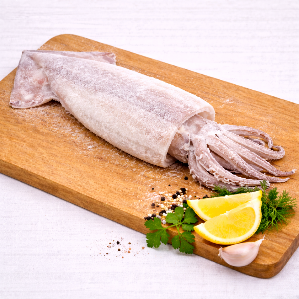 Кальмар Командор. с/м тушка(ДВ АО ОКРФ  05.25г) 2*11 22кг