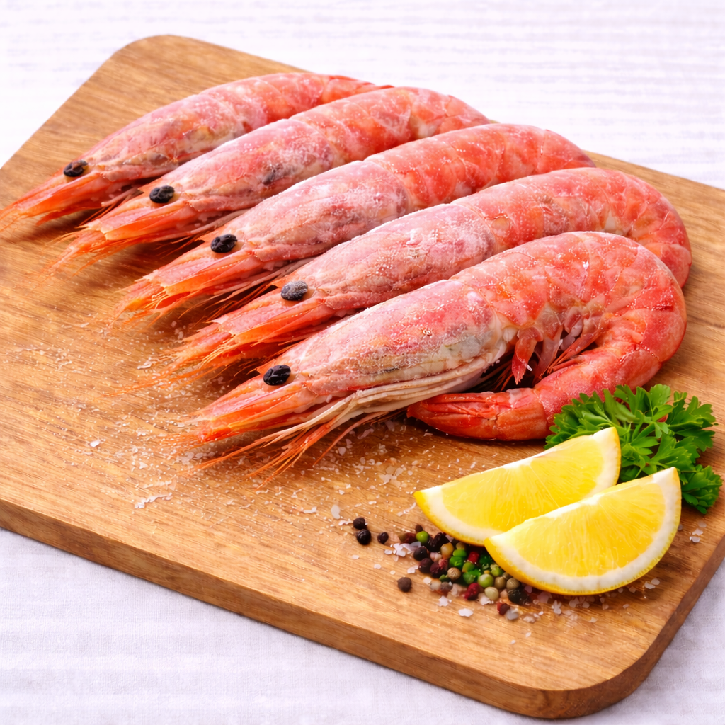 Креветка  в/м с/г без гл.90+ (Северная ООО СААМИ Россия) 1*2.5кг