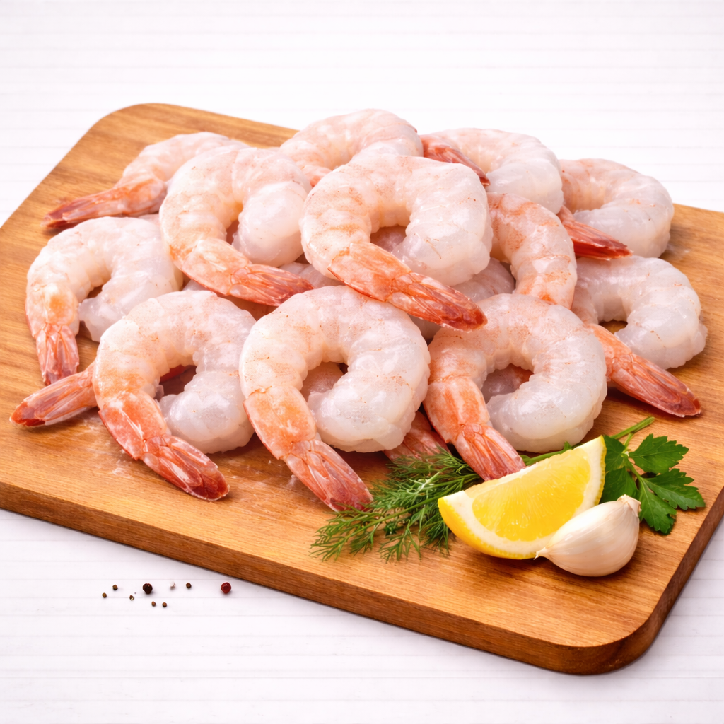 Креветка в/м 200-300 кокт. очищ.на хв. IQF 7%гл ( Китай) 1*10  10кг