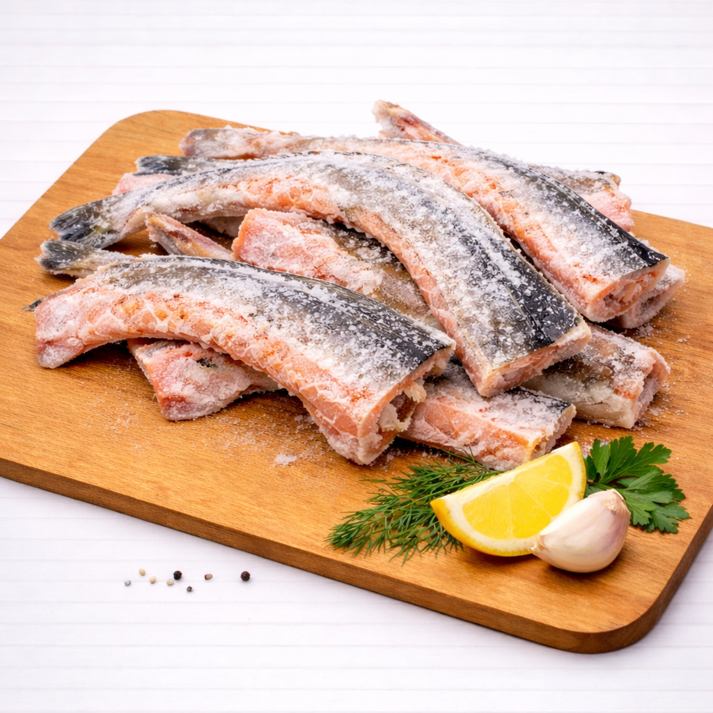 ЛОСОСЬ  (Семга) Хребты с/м (Россия) 15 кг