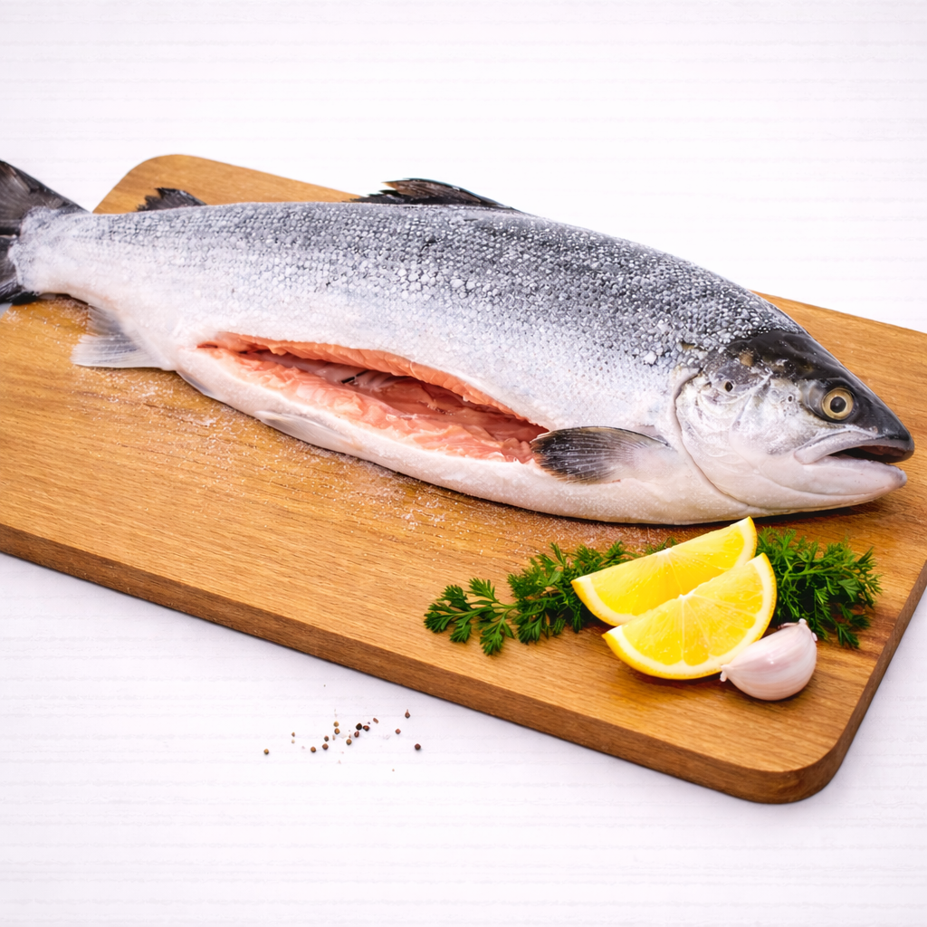 ЛОСОСЬ (Семга) с/м с/г потр.  5-6 ПРЕМИУМ (Чили)