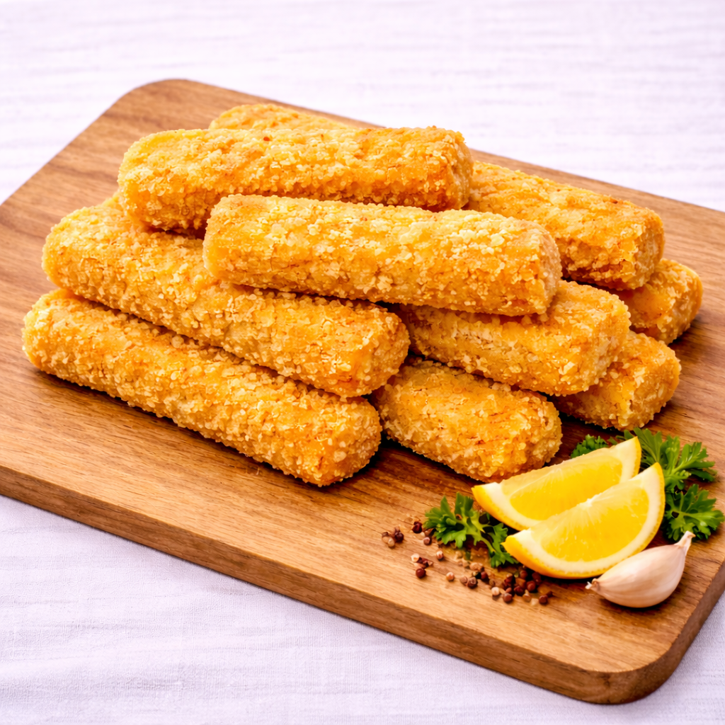 Палочки рыбные из филе минтая Юниант 5кг