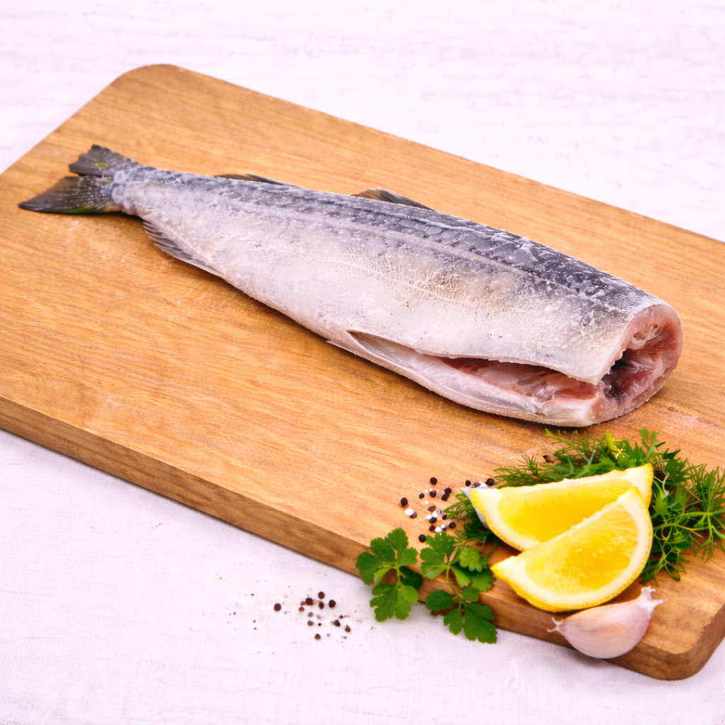 Сайда  ПБГ с/ ГОСТ 0.5-1 (Атлантрыбфлот 02.25г) 1/23кг