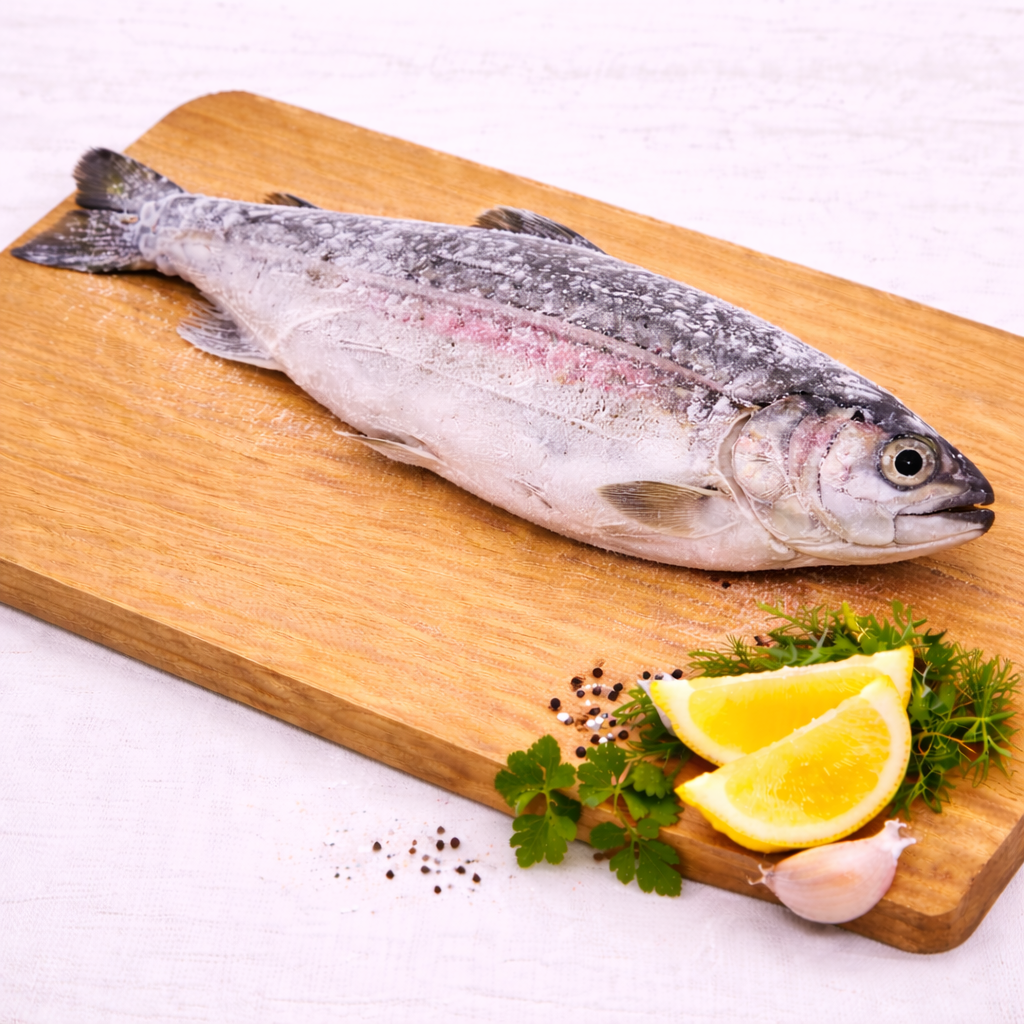 Форель радужная с/м с/г 250-300гр красн.мясо(Турция 06.25г) 5кг