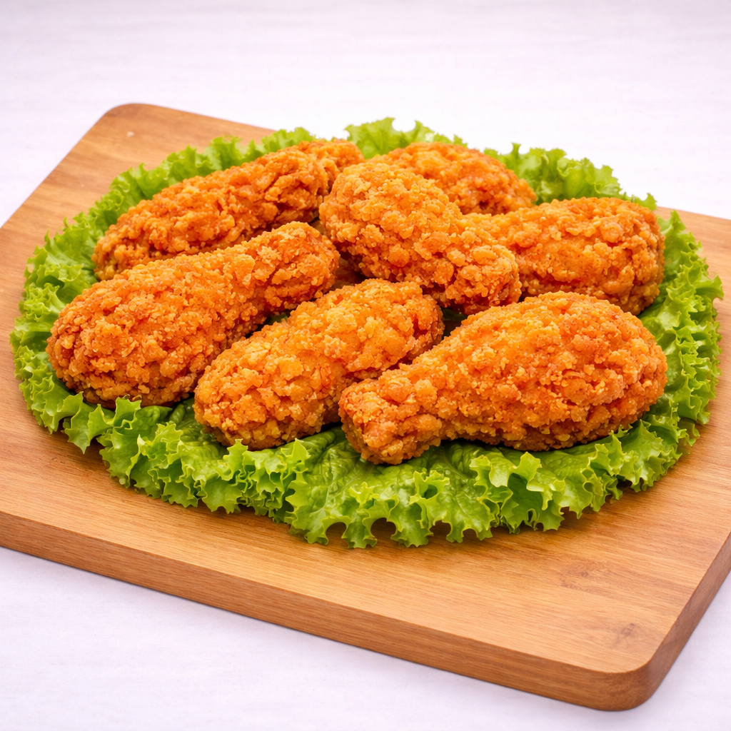 Крылышки кур в панироке 