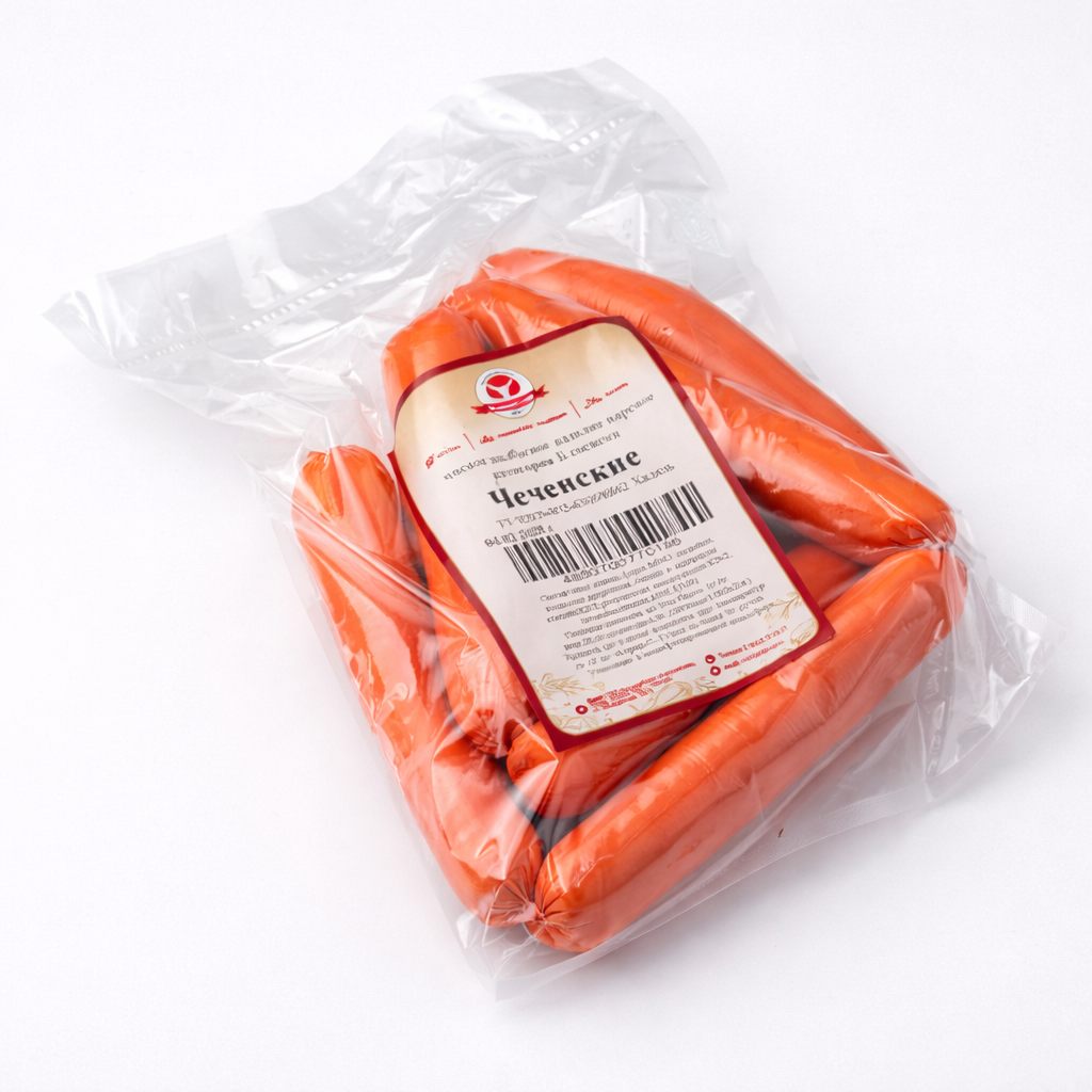 Сосиски Чеченские 0,5 кг