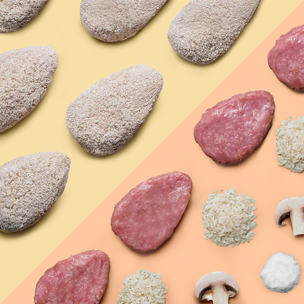  Зразы с грибами из мяса индейки