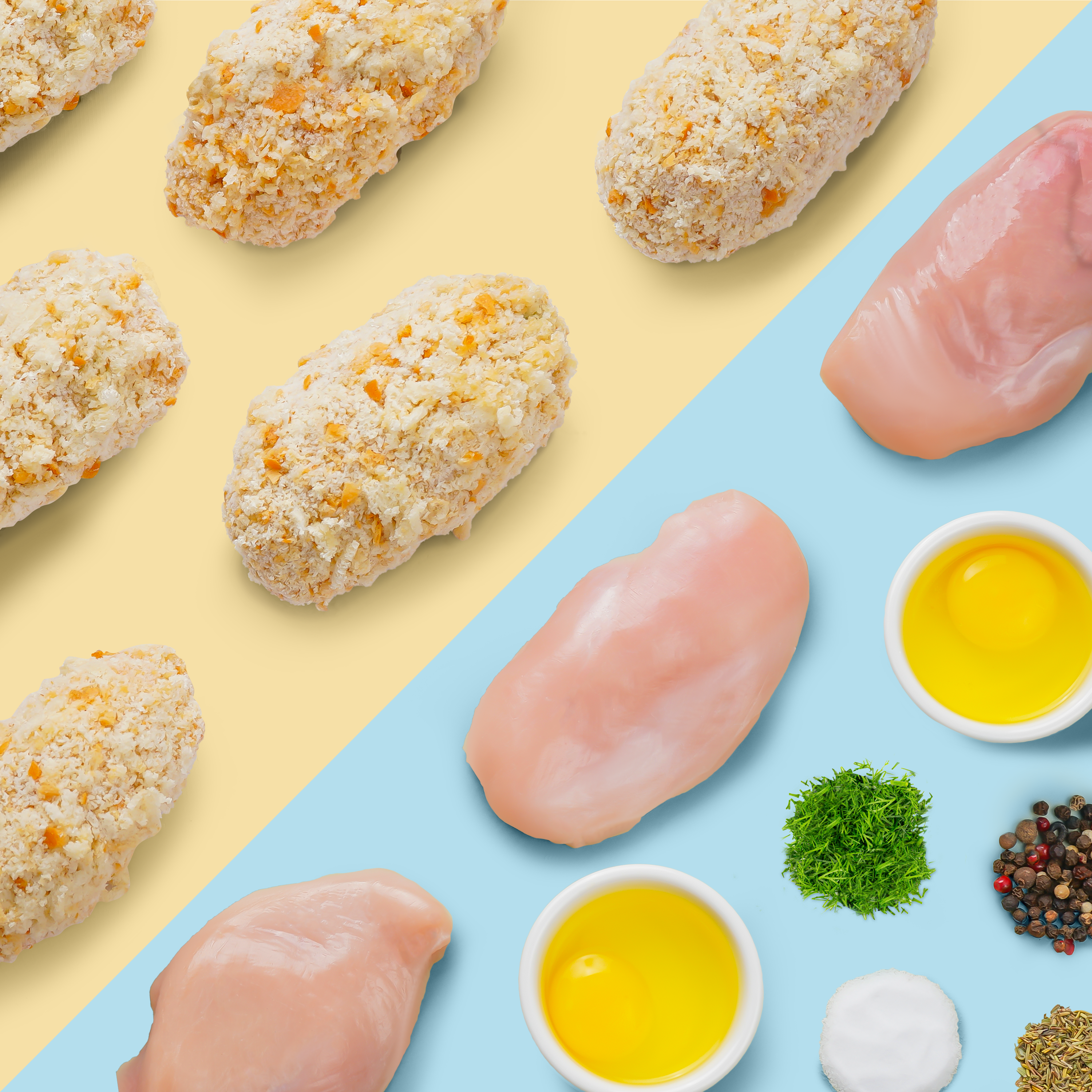 Котлета по-киевски куриная