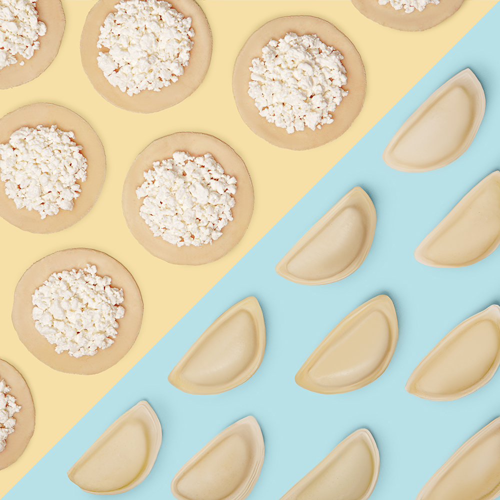 Вареники с творогом