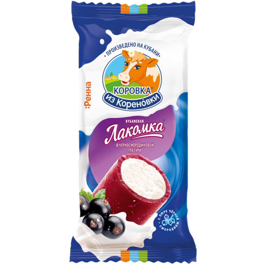 Мороженое пломбир ванильный с фруктовым наполнителем «Чернос