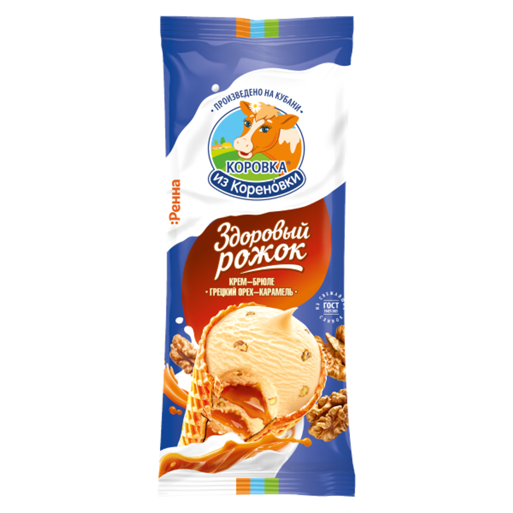 Мороженое пломбир крем-брюле 