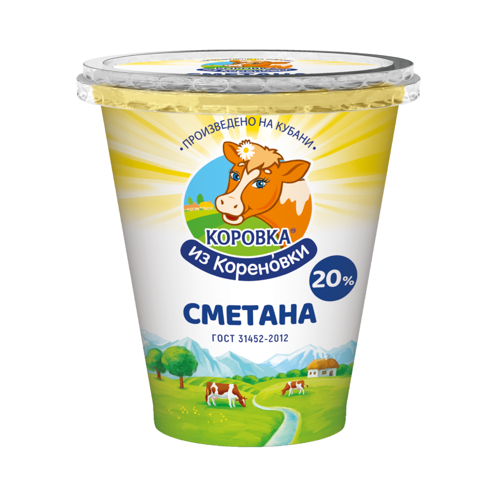 Сметана 20% 300 г