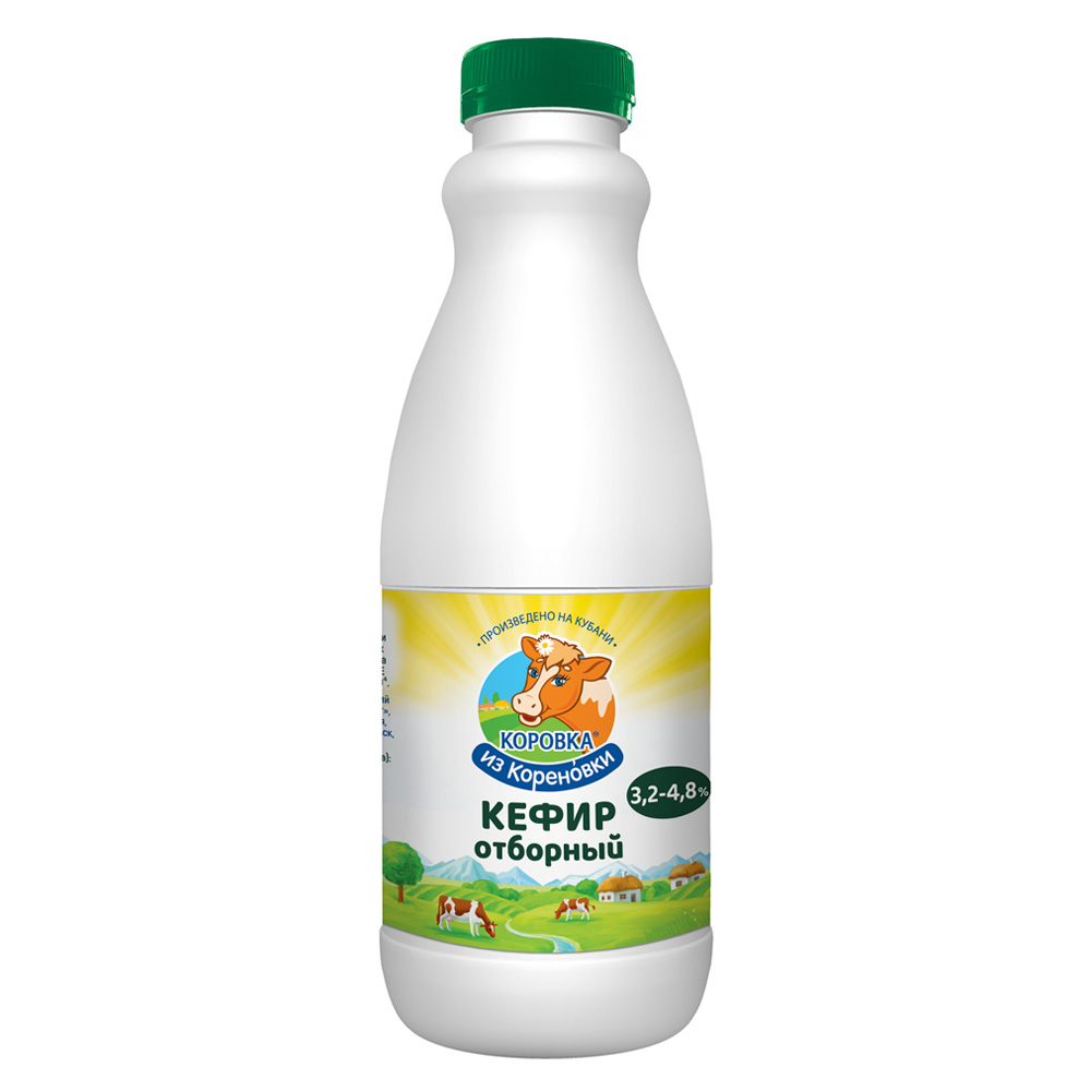 Кефир отборный 3,2-4,8% 900 г